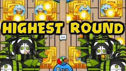Highest Round on the Longest Map Ever? Bloons TD Battles Late Game! (BTD Battles)