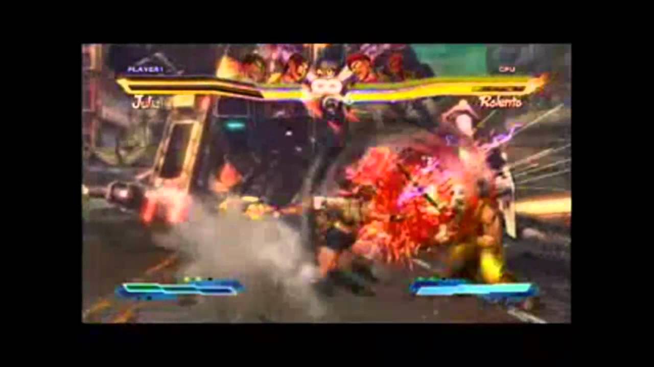 SF X T Basic Combos Jin/Julia done by MasterBoris86X AKA xLuBux