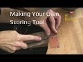 Making A Scoring Tool Out Of An Old File - Making Jewellery Tools