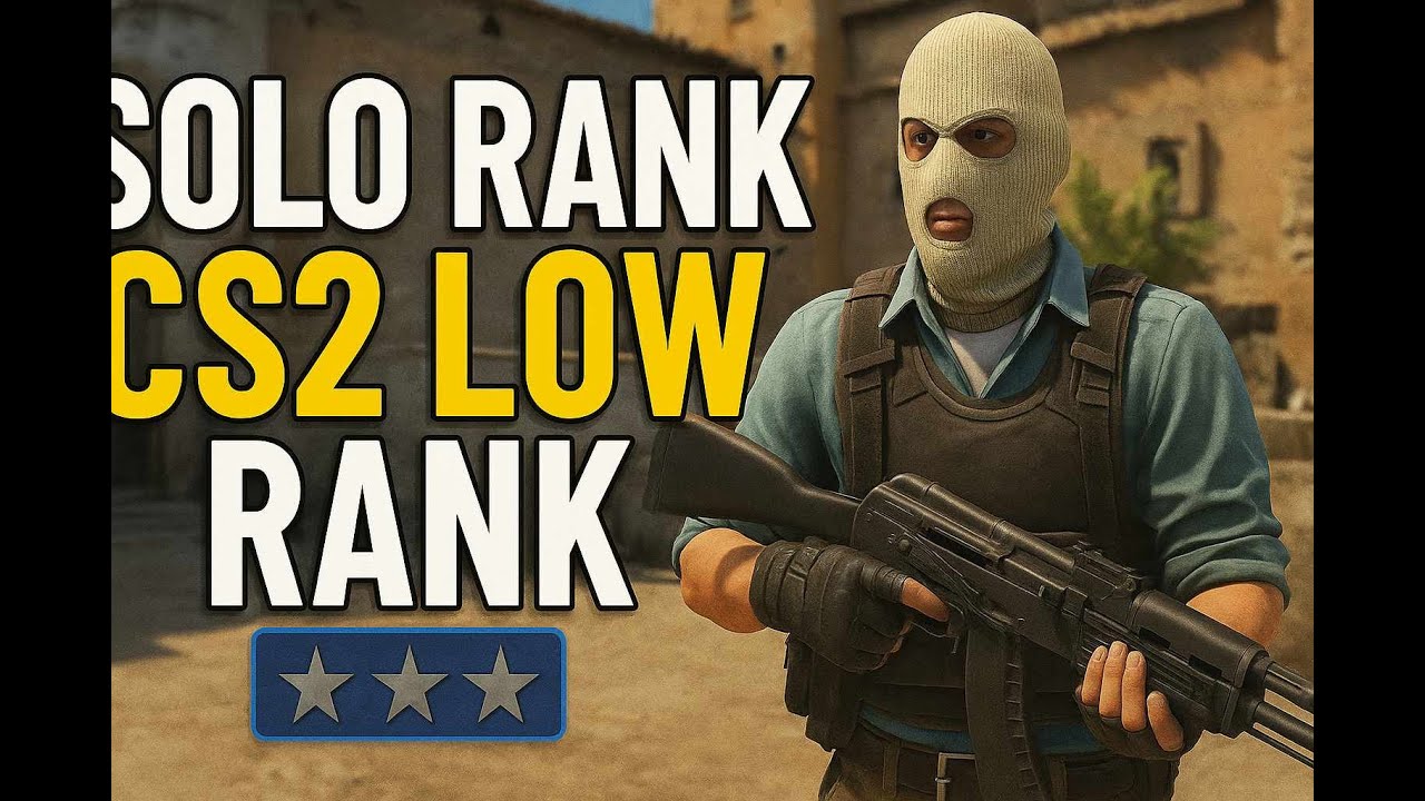 SOLO PLAYER CS 2 LOW RANK - YouTube