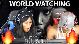 Fivio Foreign - World Watching Feat. (Lil Tjay & Yung Bleu) (Official Audio) REACTION