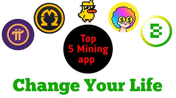 Top 5 Mining App Change Your Life | Pi Network, Wild Cash, Bondex, Omega Network, Gaga Node