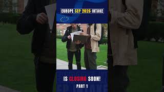 🚨 LAST CALL FOR EUROPE – SEPTEMBER 2026 INTAKE! 🇪🇺✈️