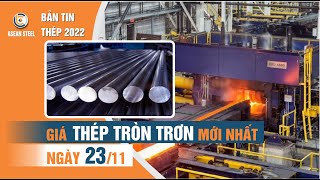 Bảng Giá Thép Tròn Trơn Cập Nhật Mới Nhất 23/11/22 - LH : 0968.38.40.42
