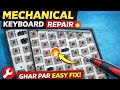 Mechanical Gaming Keyboard Repair | One Row Keys Not Working 