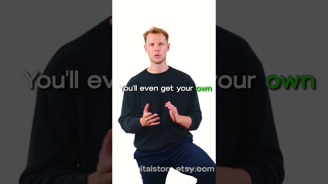 AI Automation Templates Etsy AD Video