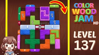 Color Wood Jam Level 137 Solution Walkthrough
