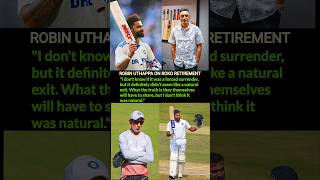 Kohli  Rohits Test Retirement Was Unnatural L Cricket Sl Robin Uthappa Drop Bombshell short