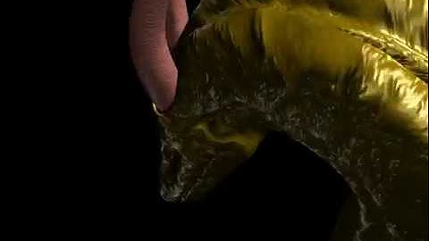 Black Dragon - Modeling, Texturing, Rigging in Blender (WIP 36) - Test Render