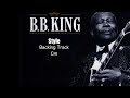 B.B King Style Guitar Backing Track In Cm With Short Full Track