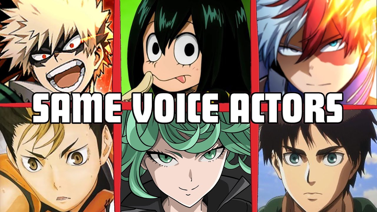 Boku no Hero Academia Anime Voice Actors / Seiyuu 