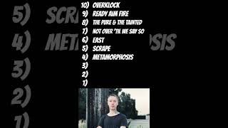 My Top 10 Blue Stahli Songs #music #bluestahli #rock