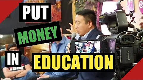 Andrew Yang on how to help special needs children in schools