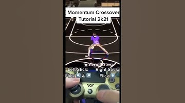 Momentum crossover tutorial 2k21 #shorts #crossover #nba #nba2k21
