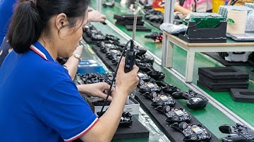 The process of mass production of game controllers, an excellent controller factory