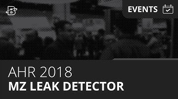Bacharach MZ Refrigerant Leak Detector at the 2018 AHR Expo