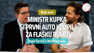 🎧 Ministr Kupka si první auto koupil za flašku rumu. // Podcast Moje auto