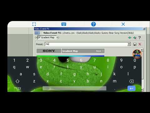 How To Save Preset On Vegas 7 0 Gradient Map