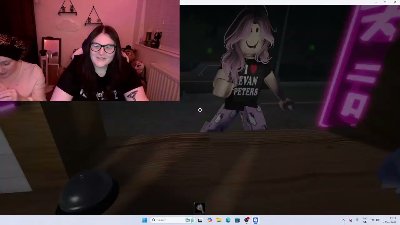 Playing A Roblox Horror Game With My Sister (scary)