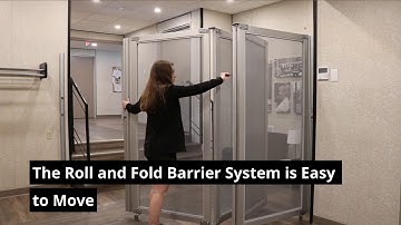 Roll and Fold Crowd Control System