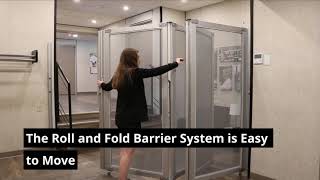 Roll And Fold Crowd Control System