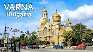 🇧🇬 VARNA Walking Tour | Bulgaria, Black Sea | 4K HDR 60fps