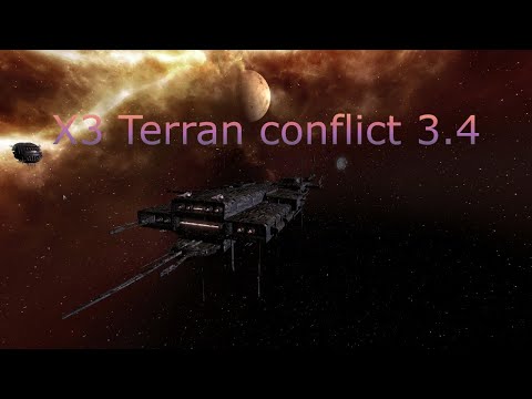 X3 Terran conflict 3.4 1 часть Всё сначала