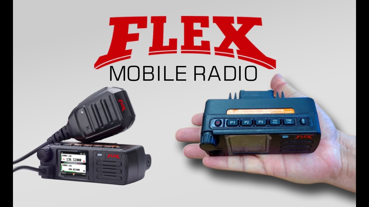 Blackbox FLEX Mobile Two-Way Radio.  DMR, Analog, UHF, VHF... all in one!
