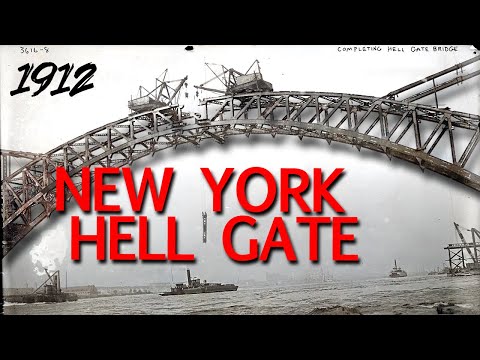 When New York's Most Dangerous Waterway was Bridged  (The History of Hell Gate Bridge)