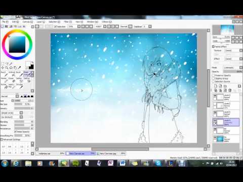 SPEEDPAINTING with SAI