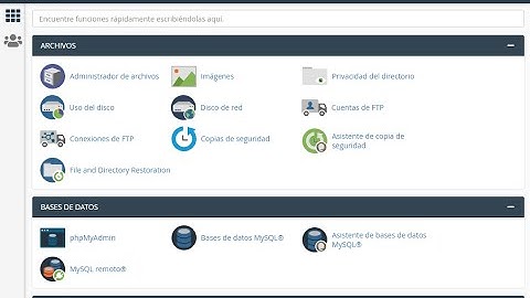 Subir sistemas PHP a servidor con CPanel