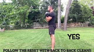 Fix Your Kettlebell Clean, turn sound/captions on for narration