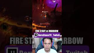 Fire Staff vs Annoying Warbow (Insane Loot) | Fire Staff Corrupted Dungeon | Albion Online PvP