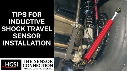 Tips for Inductive Shock Travel Sensor installation (Sensor Connection x Stenod LLC)