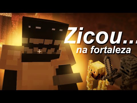 🔥 ZICANDO NA FORTALEZA DO NETHER (tudo culpa do Skills) | Nether #03