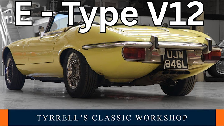 Jaguar E Type V12 - the cat that knows how to leap | Tyrrell's Classic Workshop