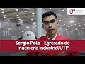 Sergio Polo Espinoza - Egresado de Ingeniería Industrial de la UTP