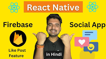 React Native Firebase Social App- Like Post Feature 🔥 |  in Hindi | Engineer Codewala