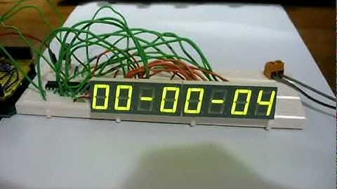 MAX7219 LED Clock