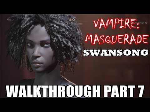 Vampire: The Masquerade - Swansong -Walkthrough (Part 7) Emem - Jefferson Library (All Memories)
