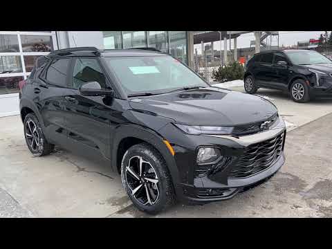 2021 chevrolet trailblazer rs black