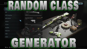 Random Class Generator makes my class setup | Call of Duty: Modern Warfare