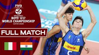 Italy vs. India - Pool Play | Boys' U17 World Championship - 2026