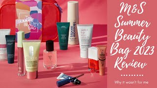 M&amp;S SUMMER BEAUTY BAG 2023 REVIEW