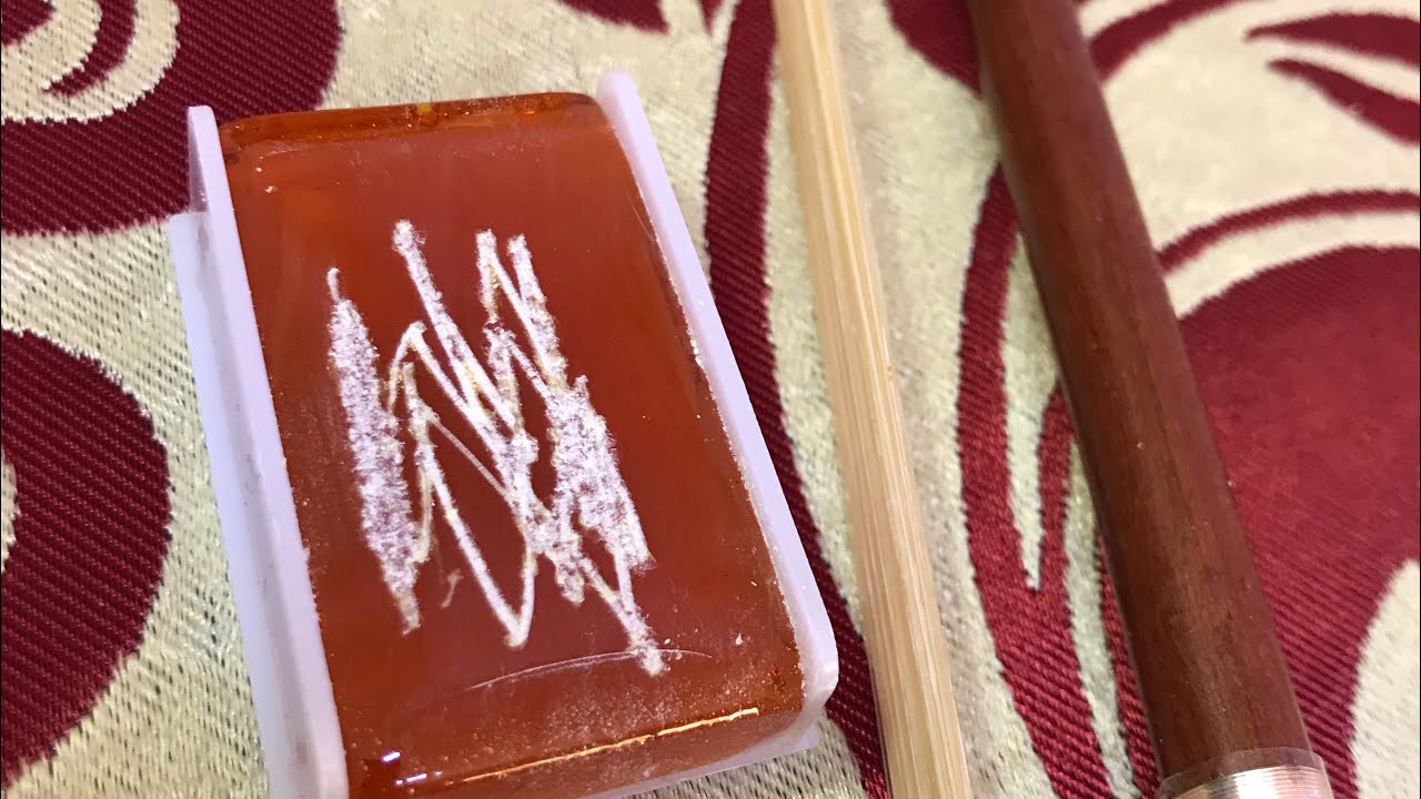 How to Rosin a new Bow ?