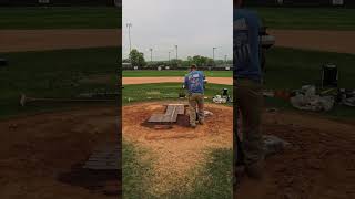 Pitchers Mound Rebuild