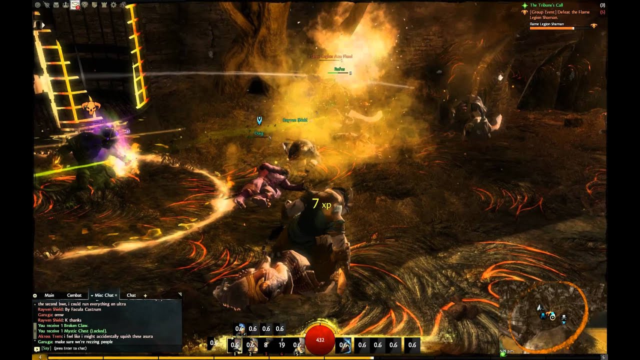 GW2 BWE3 Flame Legion Shaman event as a Charr Engineer YouTube