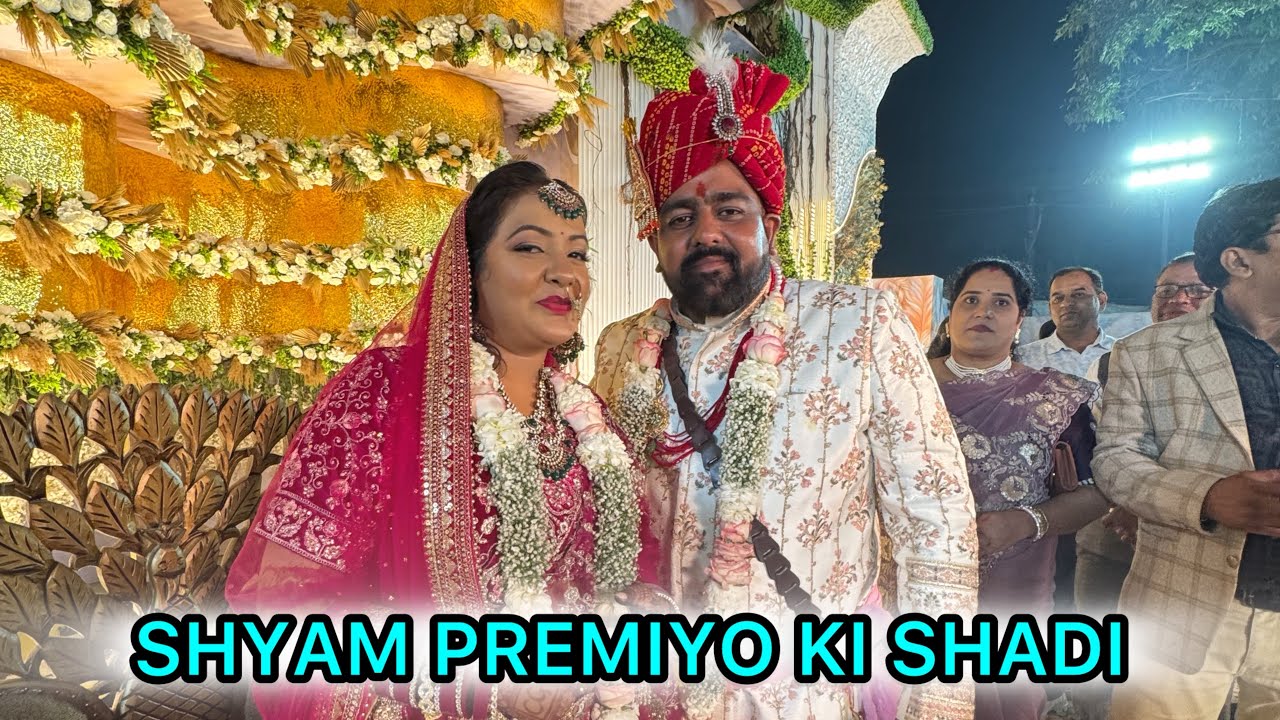 Shyam Premiyo Ki Shadi 😍 l Saini Vlogs 