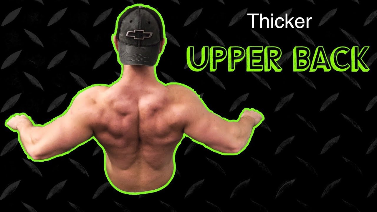 Intense Thicker Upper Back Finisher Workout Routine