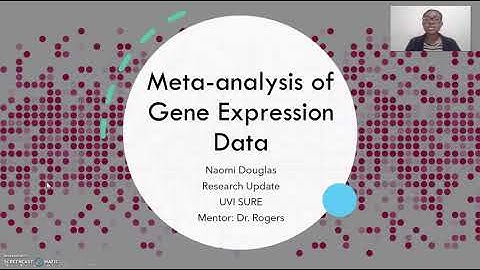 19: Naomi Douglas - Meta-analysis of Gene Expression Data